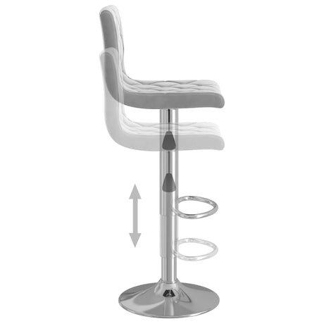 Bar Stools 2 Pcs Velvet