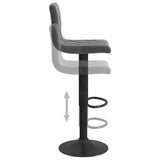 Bar Stools 2 Pcs Velvet