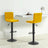 Bar Stools 2 Pcs Velvet