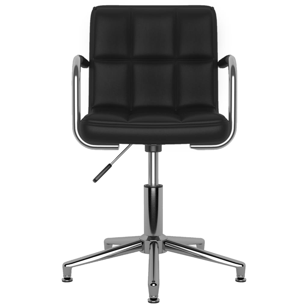 Swivel Dining Chairs 2 Pcs Faux Leather