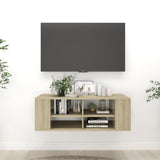 Wall-Mounted Tv Cabinet 102X35X35 Cm Engineered Wood