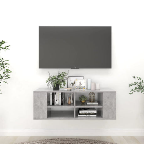 Wall-Mounted Tv Cabinet 102X35X35 Cm Engineered Wood