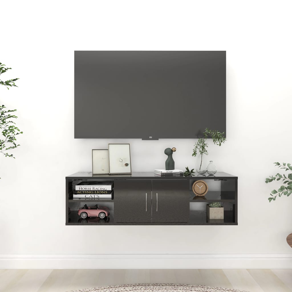 Wall Shelf 102X30X29 Cm Engineered Wood