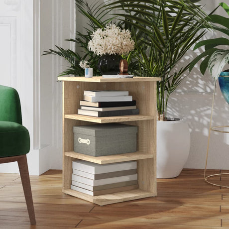Side Cabinet 35X35X55 Cm Engineered Wood