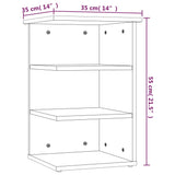 Side Cabinet 35X35X55 Cm Engineered Wood
