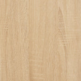 Side Cabinet Sonoma Oak 60x30x50 cm Engineered Wood