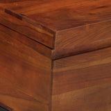 Storage Trunk 110X35X41 Cm Solid Acacia Wood