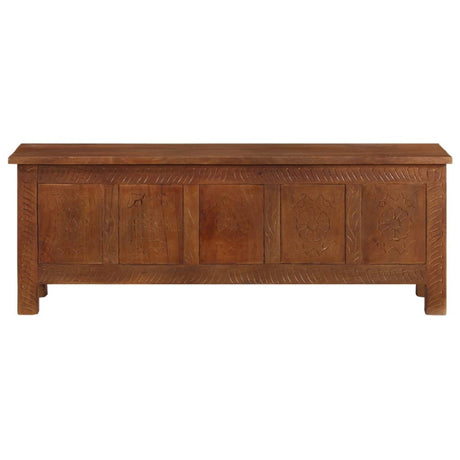 Storage Box 110X30X40 Cm Solid Mango Wood