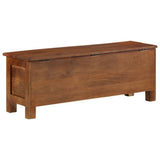 Storage Box 110X30X40 Cm Solid Mango Wood