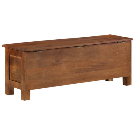 Storage Box 110X30X40 Cm Solid Mango Wood