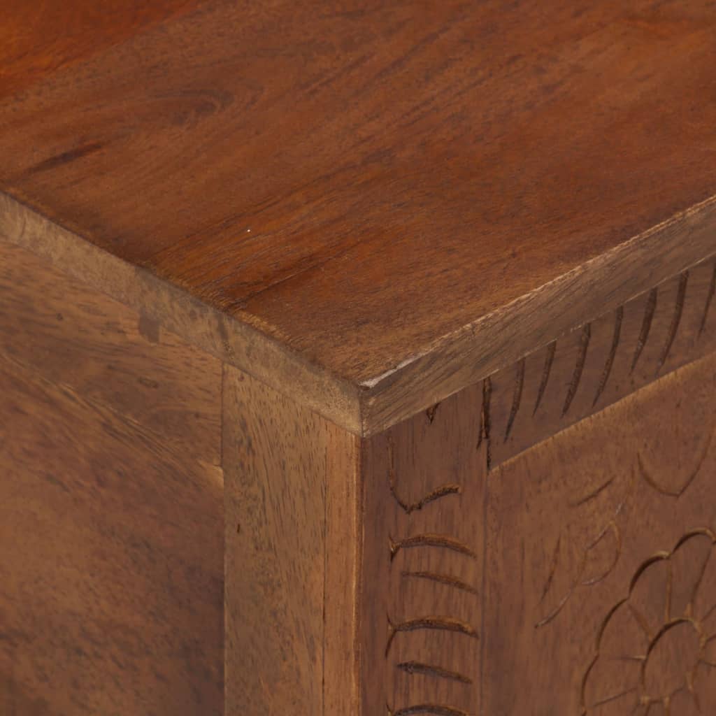 Storage Box 110X30X40 Cm Solid Mango Wood