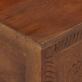 Storage Box 110X30X40 Cm Solid Mango Wood