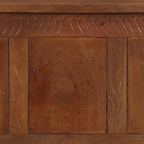 Storage Box 110X30X40 Cm Solid Mango Wood