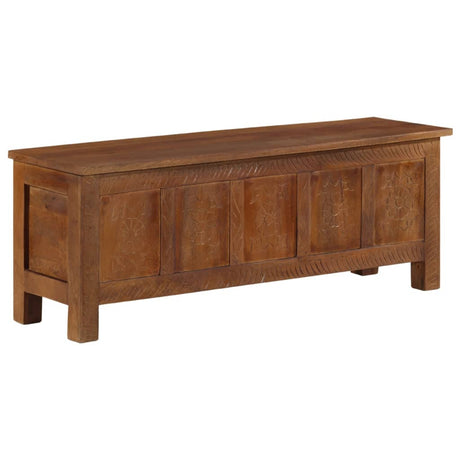 Storage Box 110X30X40 Cm Solid Mango Wood