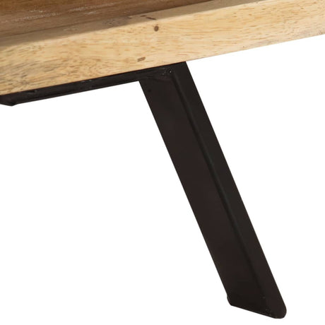 Tv Cabinet 110X30X40 Cm Solid Mango Wood