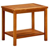 Side Table Solid Acacia Wood