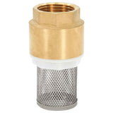 Suction Hose With Brass Connectors 1.1&quot; Pvc
