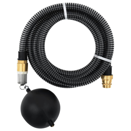 Suction Hose With Brass Connectors 1.1&quot; Pvc