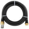 Suction Hose With Brass Connectors 1.1&quot; Pvc