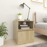 Bed Cabinet 40X40X50 Cm Engineered Wood