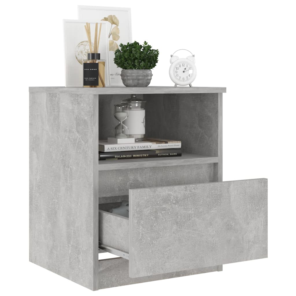 Bed Cabinet 40X40X50 Cm Engineered Wood