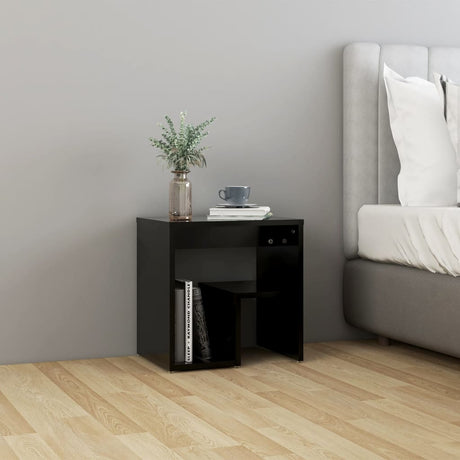 Bed Cabinet 40X30X40 Cm Engineered Wood