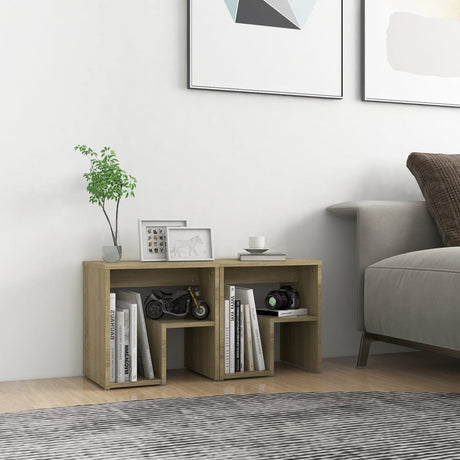 Bed Cabinet 40X30X40 Cm Engineered Wood
