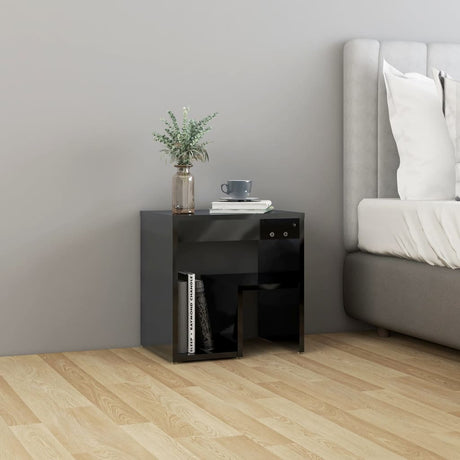 Bed Cabinet 40X30X40 Cm Engineered Wood