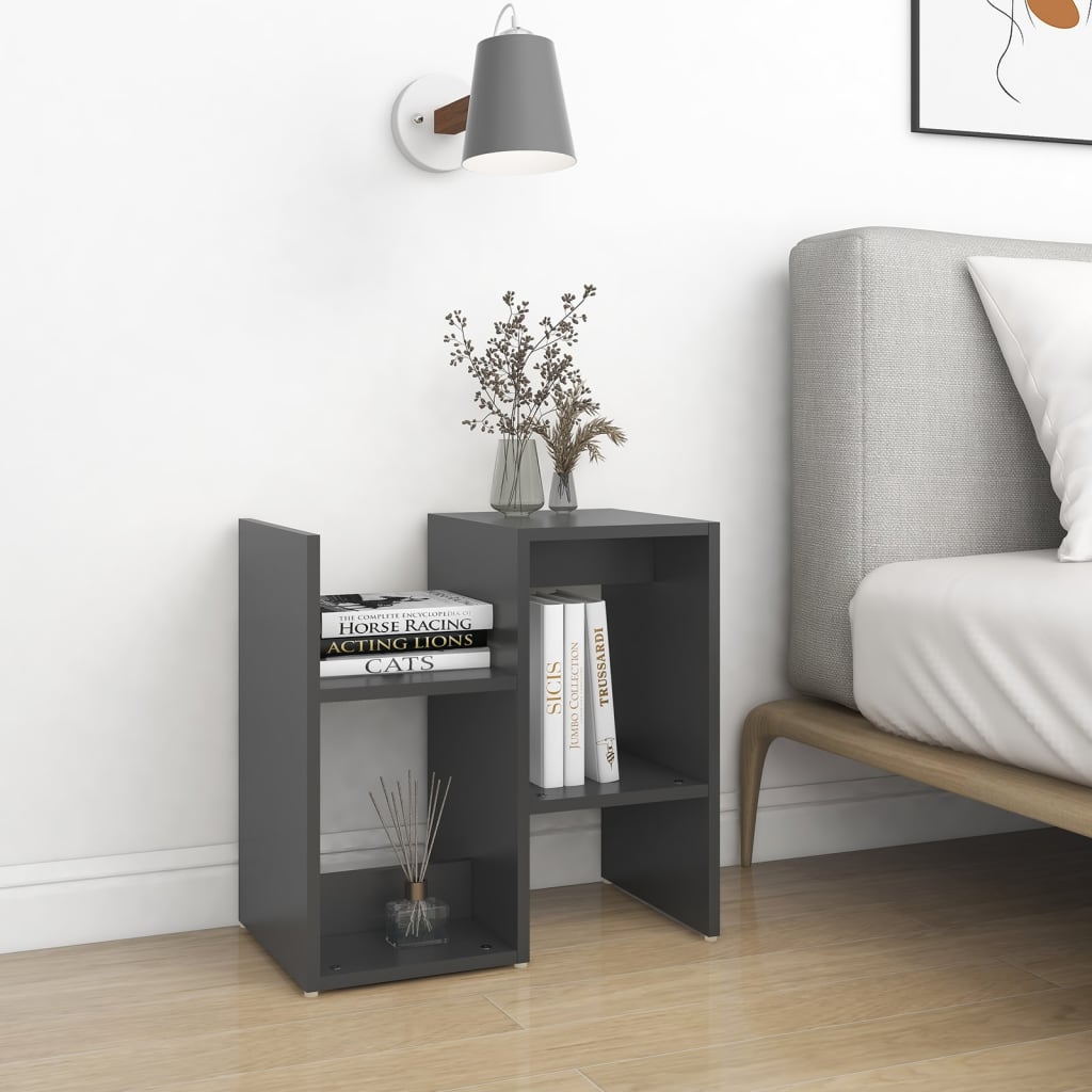Bedside Cabinet 50X30X51.5 Cm Engineered Wood