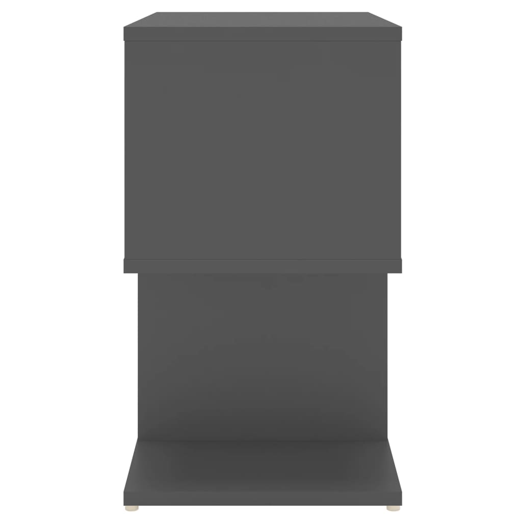 Bedside Cabinet 50X30X51.5 Cm Engineered Wood
