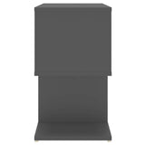 Bedside Cabinet 50X30X51.5 Cm Engineered Wood
