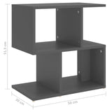 Bedside Cabinet 50X30X51.5 Cm Engineered Wood