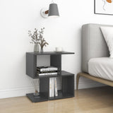 Bedside Cabinet 50X30X51.5 Cm Engineered Wood