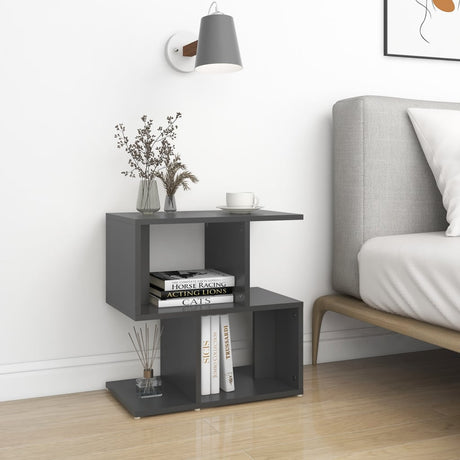 Bedside Cabinet 50X30X51.5 Cm Engineered Wood