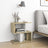Bedside Cabinet 50X30X51.5 Cm Engineered Wood