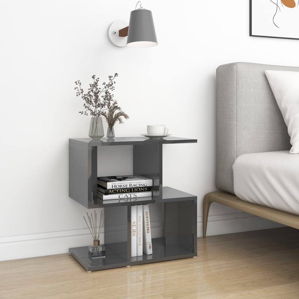 Bedside Cabinet 50X30X51.5 Cm Engineered Wood