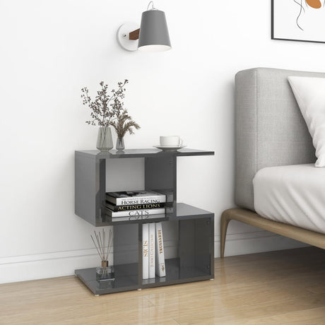 Bedside Cabinet 50X30X51.5 Cm Engineered Wood