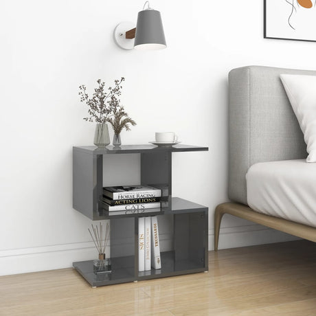 Bedside Cabinet 50X30X51.5 Cm Engineered Wood