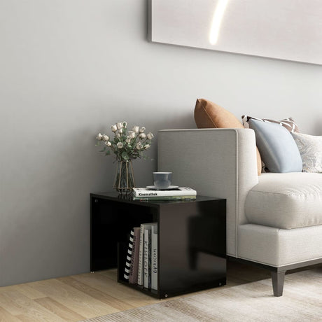 Side Table 59X36X38 Cm Engineered Wood