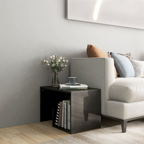 Side Table 59X36X38 Cm Engineered Wood