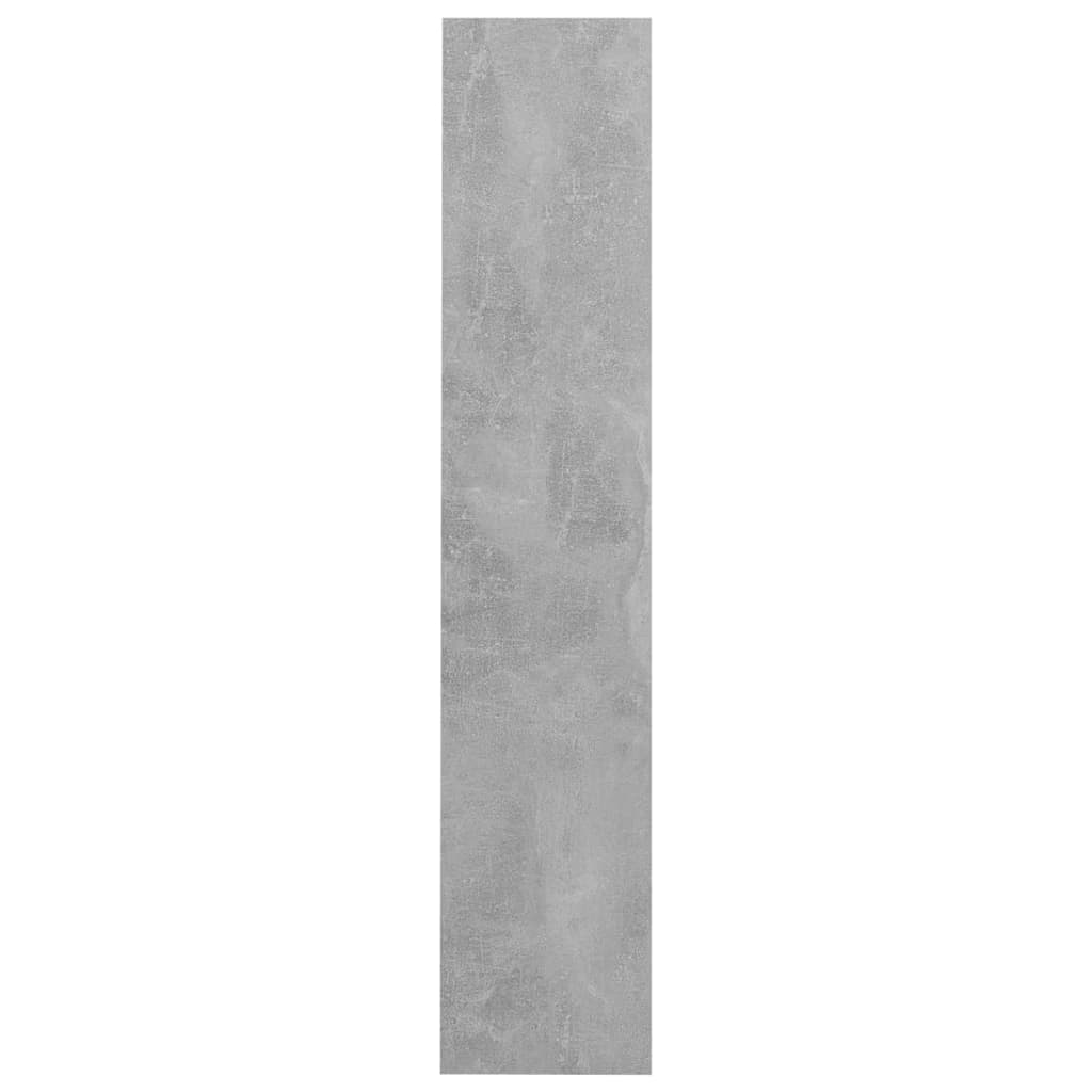 Wall Shoe Cabinets 2 Pcs 60X18X Engineered Wood Concrete Grey