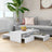 Nesting Coffee Table Set 100X100X26.5 Cm Engineered Wood
