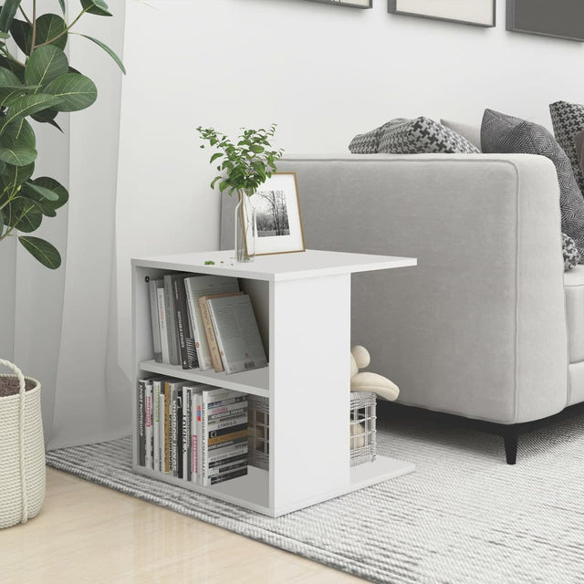 Side Table 45X45X48 Cm Engineered Wood