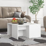 Coffee Tables 4 Pcs 33X33X33 Cm Engineered Wood