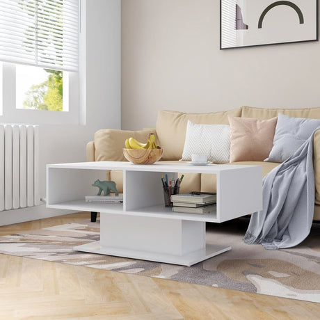 Coffee Table 103.5X50X44.5 Cm Engineered Wood