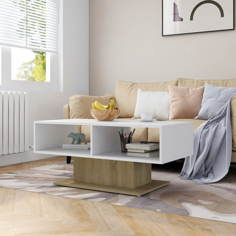 Coffee Table 103.5X50X44.5 Cm Engineered Wood