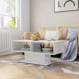 Coffee Table 103.5X50X44.5 Cm Engineered Wood