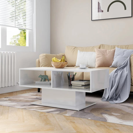 Coffee Table 103.5X50X44.5 Cm Engineered Wood