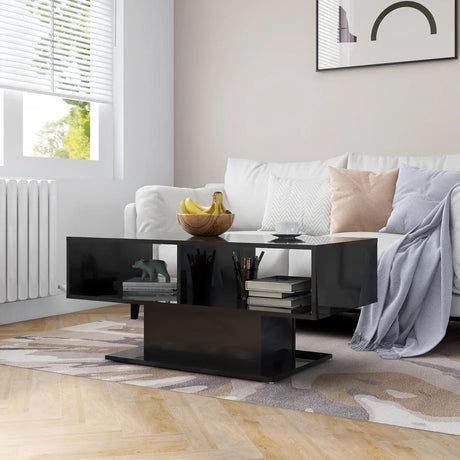 Coffee Table 103.5X50X44.5 Cm Engineered Wood