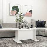 Coffee Table 103.5X60X40 Cm Engineered Wood